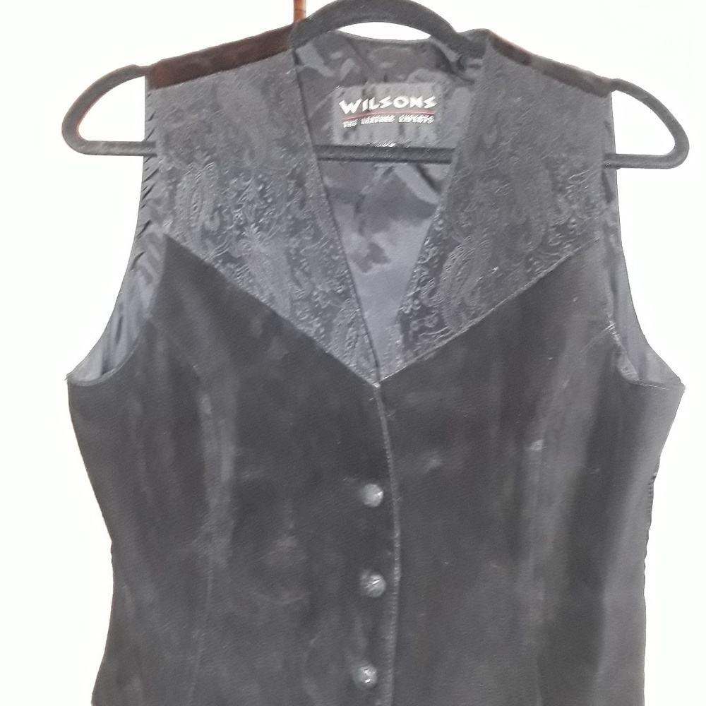 Genuine suede designer vest